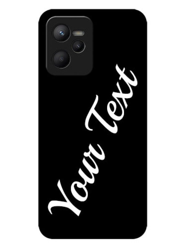 Custom Realme Narzo 50A Prime Custom Metal Phone Case - With Your Name Design