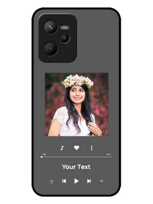 Custom Realme Narzo 50A Prime Custom Metal Phone Case - Play The Music Design