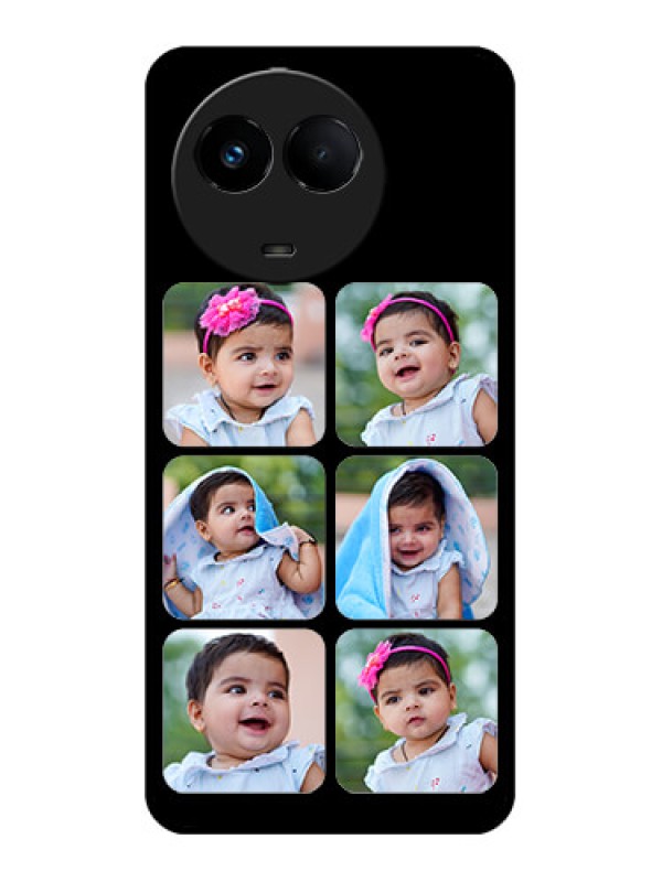 Custom Realme Narzo 60x 5G Custom Metal Phone Case - Multiple Pictures Design