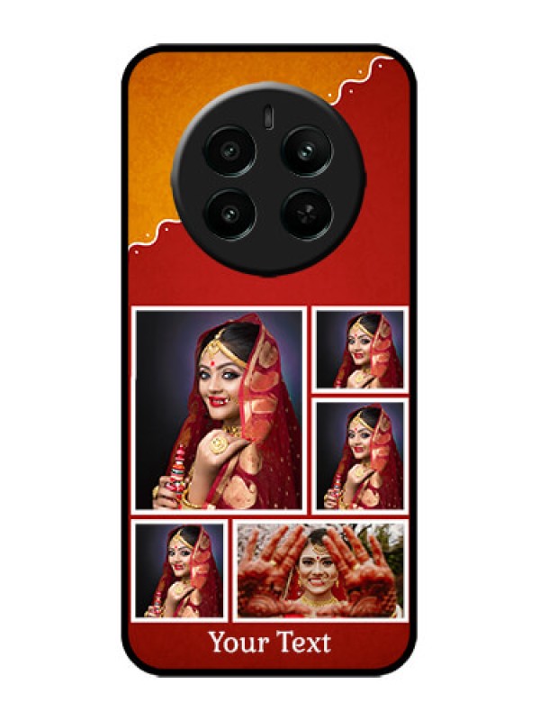 Custom narzo 70 Pro 5G Custom Metal Phone Case - Wedding Pic Upload Design