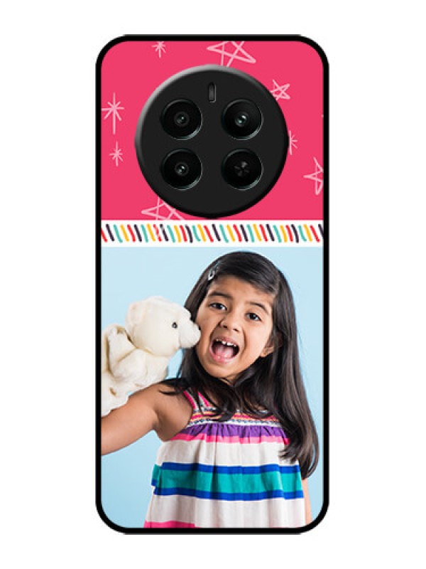 Custom narzo 70 Pro 5G Custom Metal Phone Case - Line Art Design