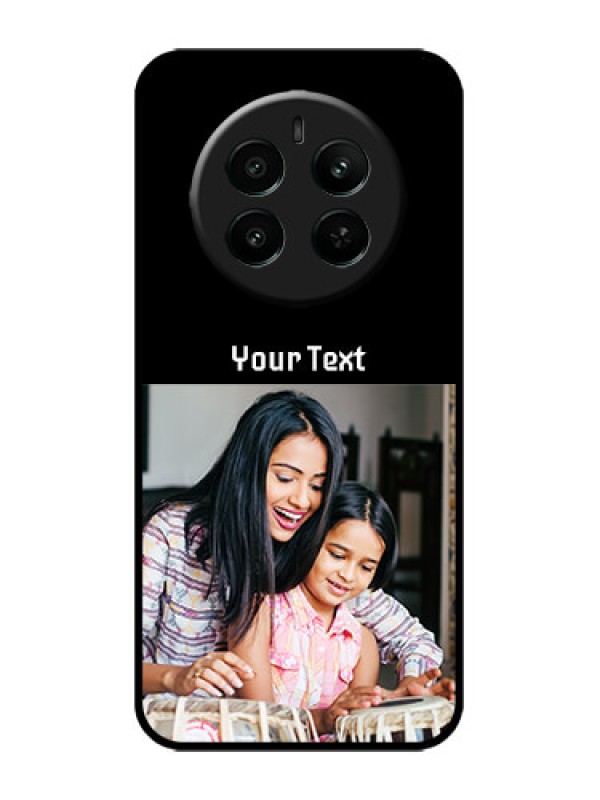 Custom narzo 70 Pro 5G Custom Metal Phone Case - Photo With Name Design