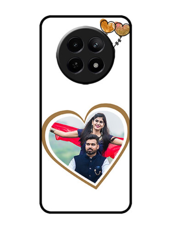 Custom narzo 70X 5G Custom Metal Phone Case - You and Me Design