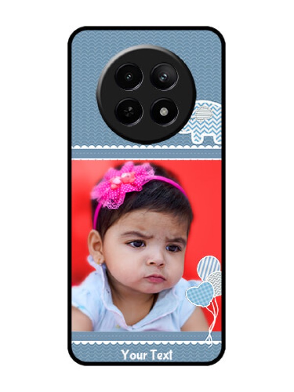 Custom narzo 70X 5G Custom Metal Phone Case - With Kids Pattern Design