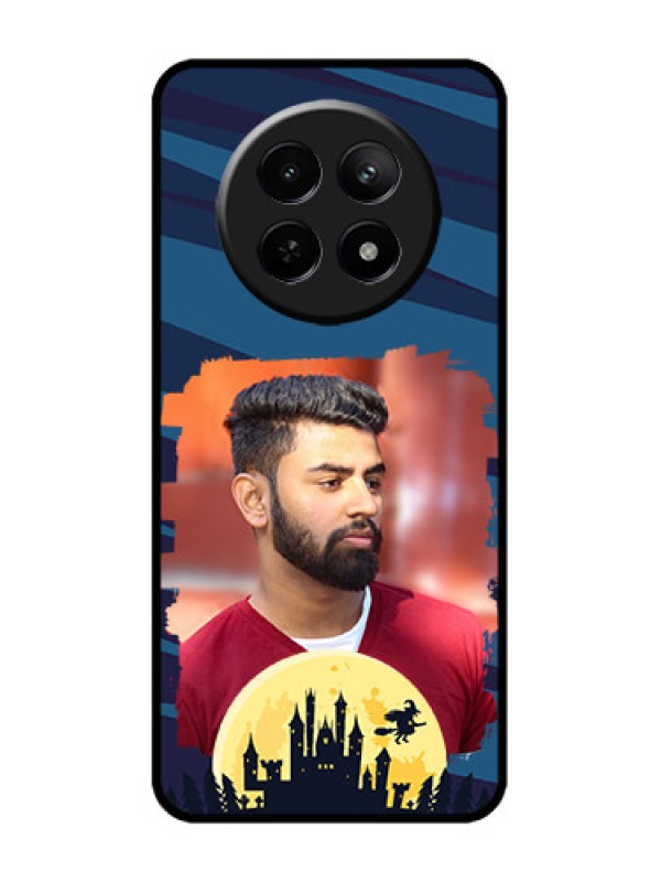 Custom narzo 70X 5G Custom Metal Phone Case - Halloween Witch Design