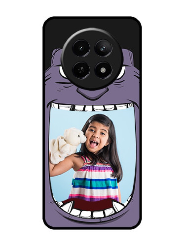 Custom narzo 70X 5G Custom Metal Phone Case - Angry Monster Design