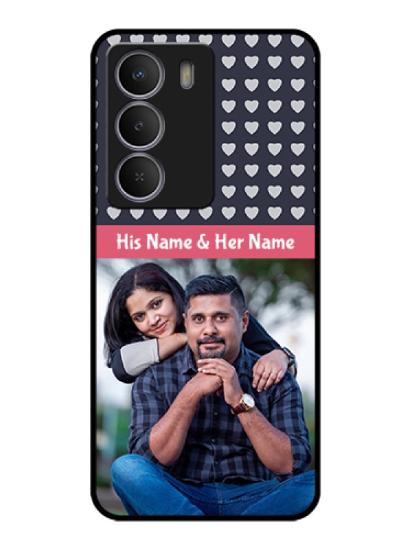 Custom Realme Narzo 80 Lite Custom Metal Phone Case - Love Symbols Design