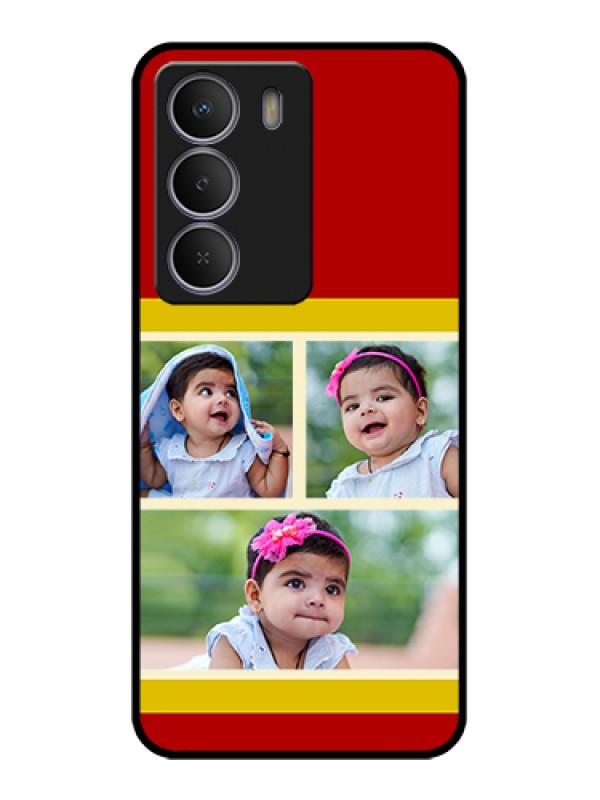 Custom Realme Narzo 80 Lite Custom Metal Phone Case - Multiple Pic Upload Design