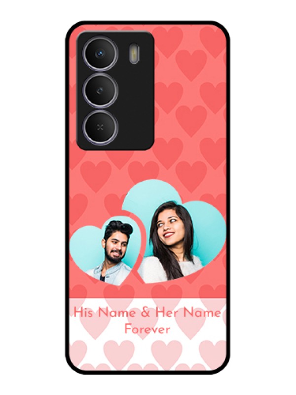 Custom Realme Narzo 80 Lite Custom Metal Phone Case - Couple Pic Upload Design