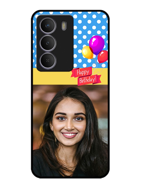 Custom Realme Narzo 80 Lite Custom Metal Phone Case - Happy Birthday Design