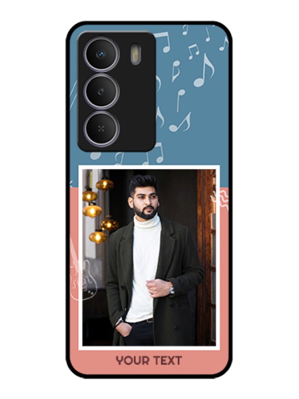 Custom Realme Narzo 80 Lite Custom Metal Phone Case - With Color Musical Note Design