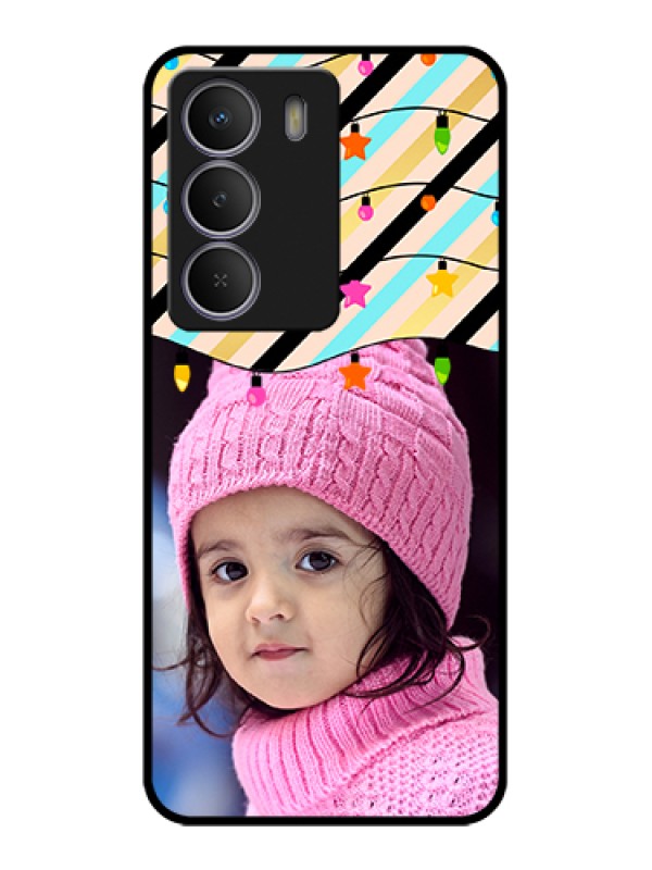 Custom Realme Narzo 80 Lite Custom Metal Phone Case - Lights Hanging Design