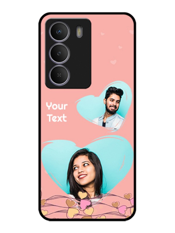 Custom Realme Narzo 80 Lite Custom Metal Phone Case - Love Doodle Design