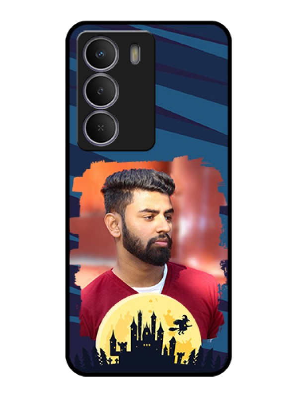 Custom Realme Narzo 80 Lite Custom Metal Phone Case - Halloween Witch Design