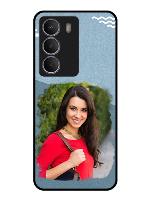 Custom Realme Narzo 80 Lite Custom Metal Phone Case - Grunge Line Art Design