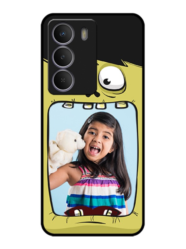 Custom Realme Narzo 80 Lite Custom Metal Phone Case - Cartoon Monster Back Case Design