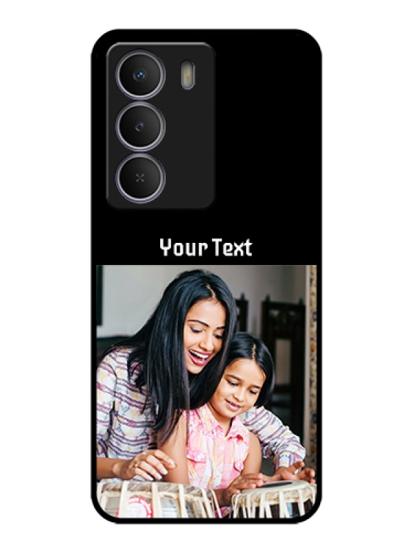 Custom Realme Narzo 80 Lite Custom Metal Phone Case - Photo With Name Design