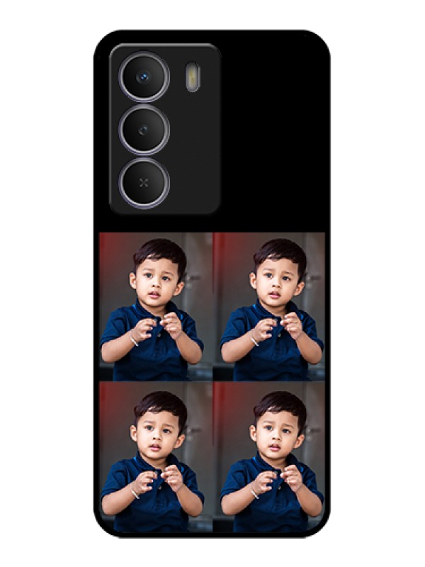 Custom Realme Narzo 80 Lite Custom Metal Phone Case - 4 Image Holder Design