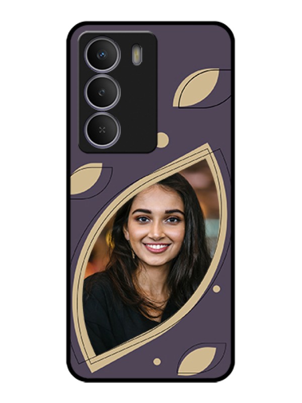 Custom Realme Narzo 80 Lite Custom Metal Phone Case - Falling Leaf Design