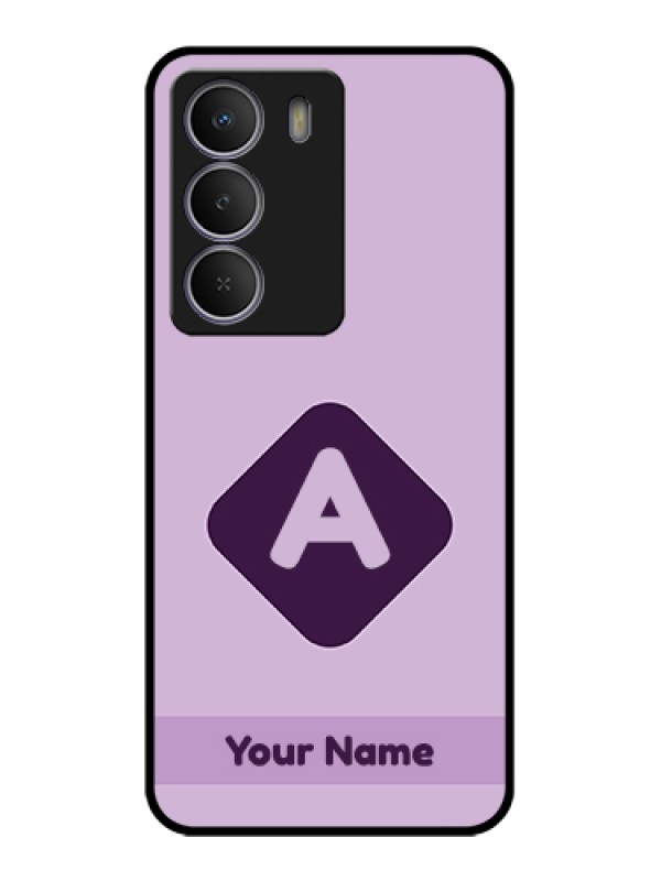 Custom Realme Narzo 80 Lite Custom Metal Phone Case - Custom Letter In Curved Badge Design