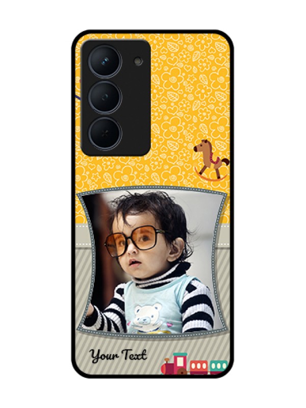Custom Narzo 80x 5G Custom Metal Phone Case - Baby Picture Upload Design