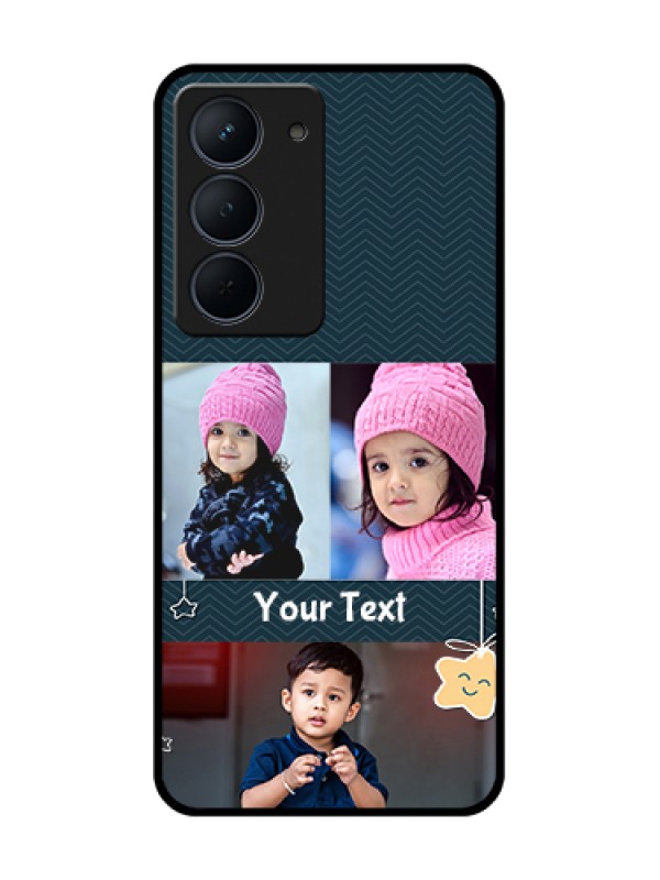 Custom Narzo 80x 5G Custom Metal Phone Case - Hanging Stars Design