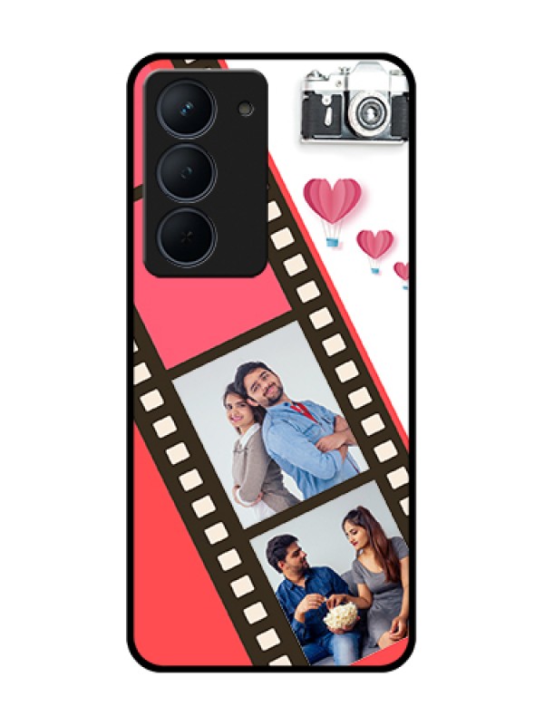 Custom Narzo 80x 5G Custom Metal Phone Case - 3 Image Holder With Film Reel