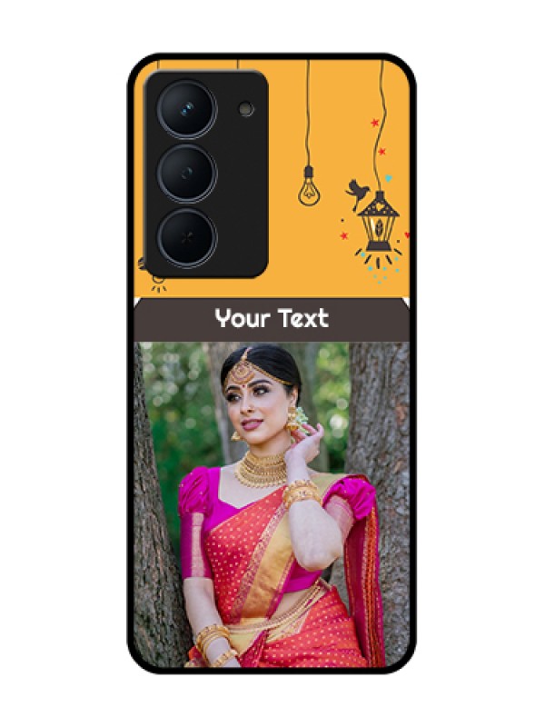 Custom Narzo 80x 5G Custom Metal Phone Case - With Family Picture And Icons