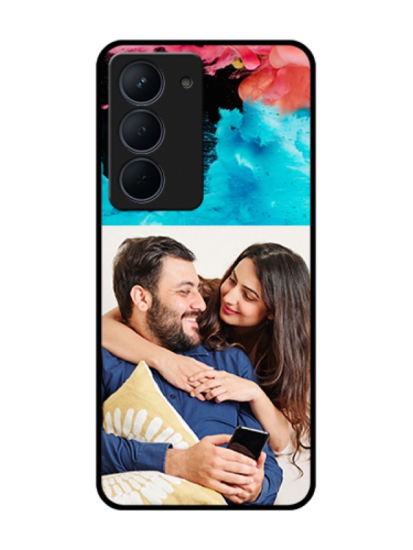 Custom Narzo 80x 5G Custom Metal Phone Case - Quote With Acrylic Painting Design