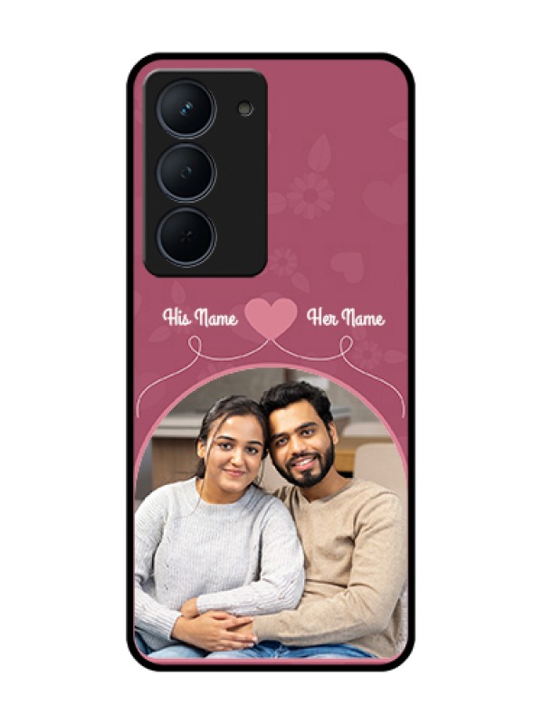 Custom Narzo 80x 5G Custom Metal Phone Case - Love Floral Design