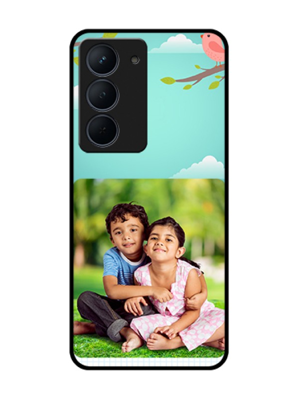 Custom Narzo 80x 5G Custom Metal Phone Case - Doodle Love Design