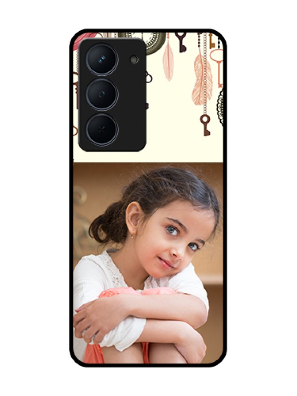 Custom Narzo 80x 5G Custom Metal Phone Case - Boho Style Design