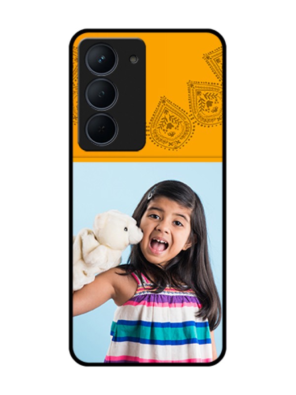 Custom Narzo 80x 5G Custom Metal Phone Case - Photo Wedding Design