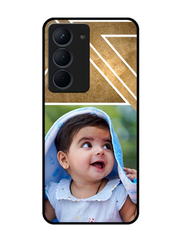 Custom Narzo 80x 5G Custom Metal Phone Case - Gradient Abstract Texture Design