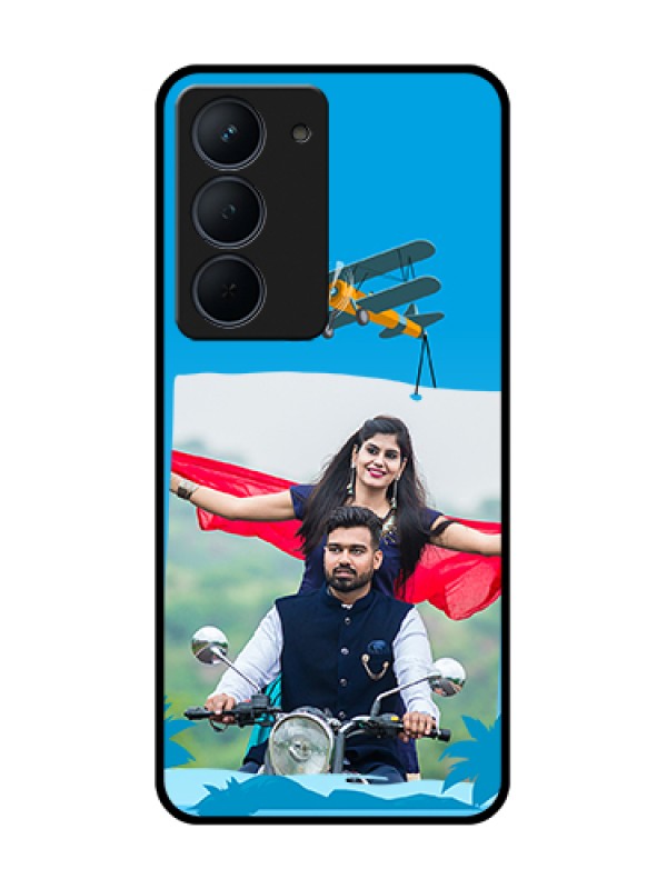 Custom Narzo 80x 5G Custom Metal Phone Case - Traveller Design