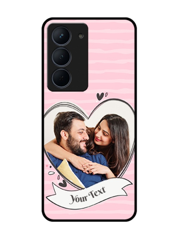 Custom Narzo 80x 5G Custom Metal Phone Case - Vintage Heart Design