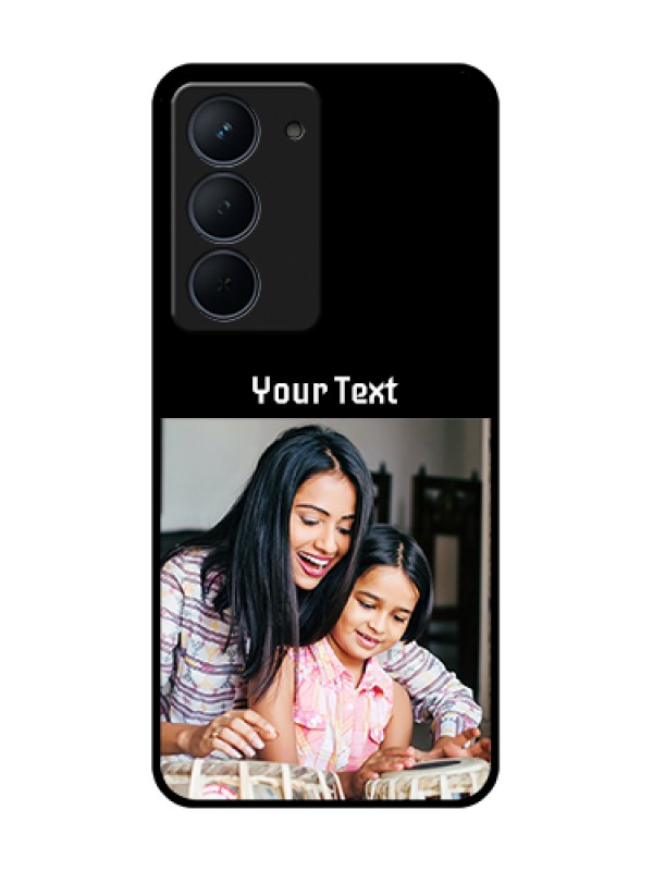 Custom Narzo 80x 5G Custom Metal Phone Case - Photo With Name Design