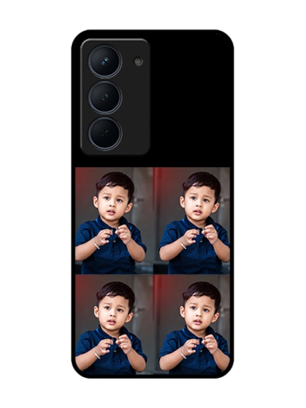 Custom Narzo 80x 5G Custom Metal Phone Case - 4 Image Holder Design