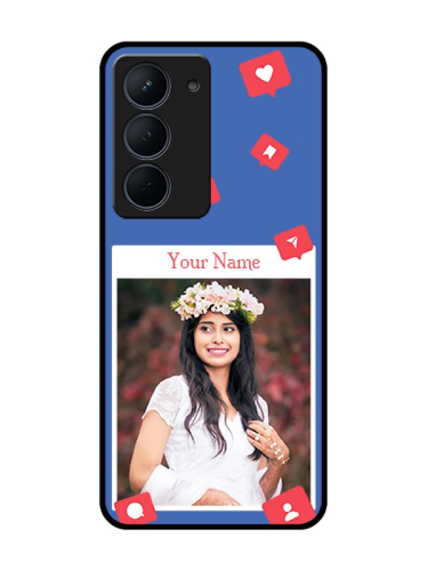 Custom Narzo 80x 5G Custom Metal Phone Case - Like Share And Comment Design