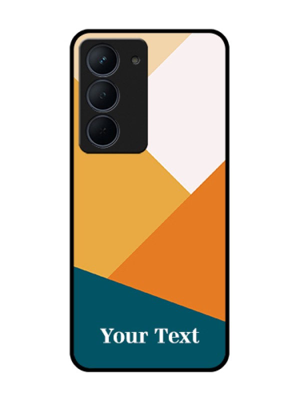 Custom Narzo 80x 5G Custom Metal Phone Case - Stacked Multi - Colour Design