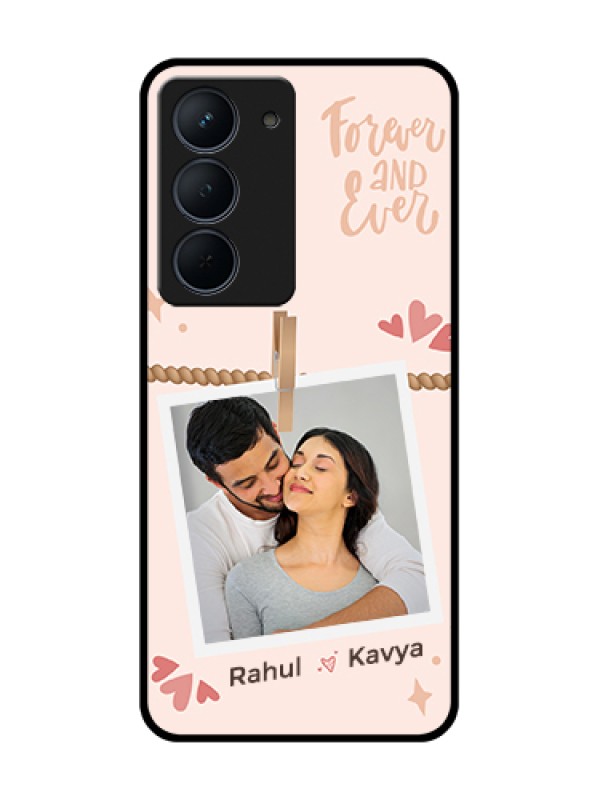 Custom Narzo 80x 5G Custom Metal Phone Case - Forever And Ever Love Design