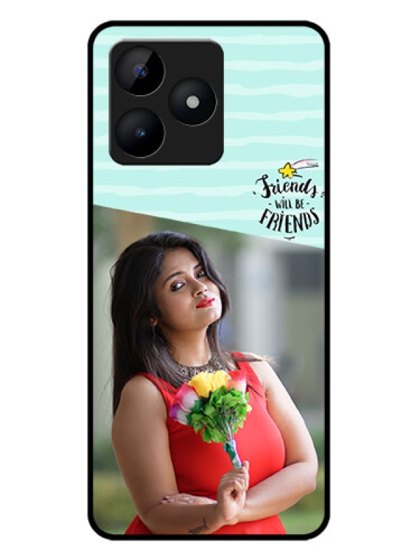 Custom narzo N53 Custom Metal Phone Case - Friends Picture Icon Design