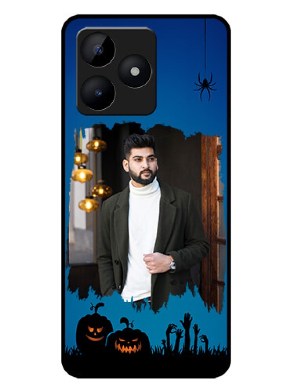 Custom narzo N53 Custom Metal Phone Case - With Pro Halloween Design