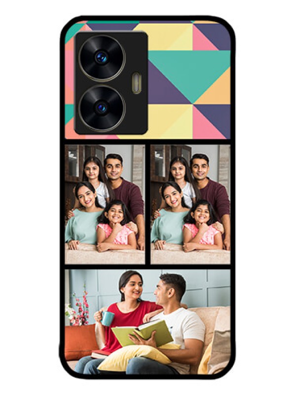 Custom narzo N55 Custom Metal Phone Case - Bulk Pic Upload Design