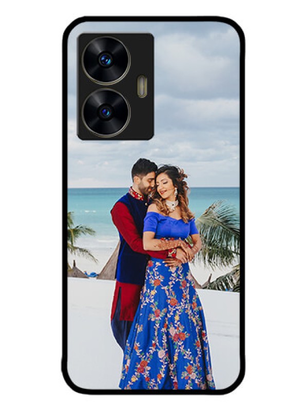 Custom narzo N55 Custom Metal Phone Case - Upload Full Picture Design