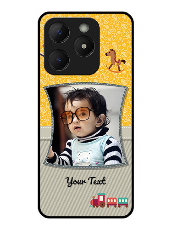 Custom Realme Narzo N63 Custom Metal Phone Case - Baby Picture Upload Design
