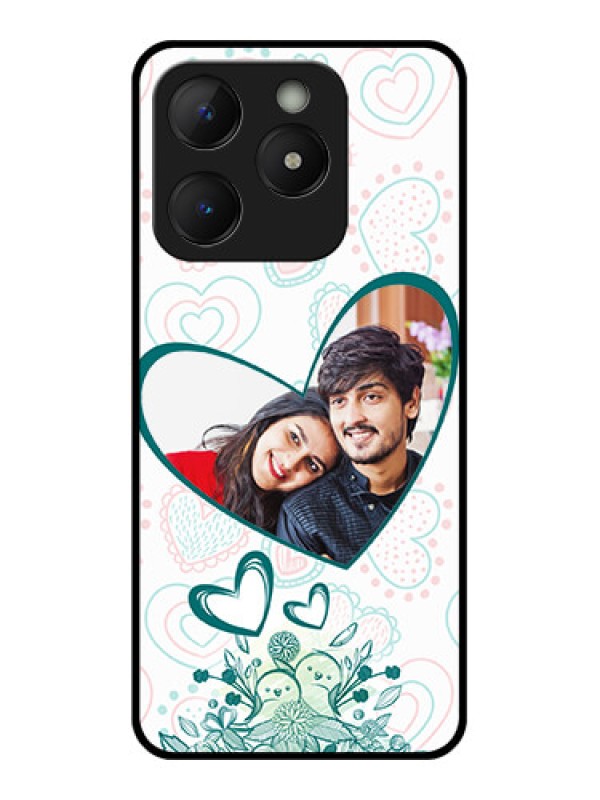 Custom Realme Narzo N63 Custom Metal Phone Case - Premium Couple Design