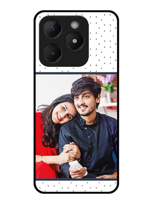 Custom Realme Narzo N63 Custom Metal Phone Case - Premium Dot Design