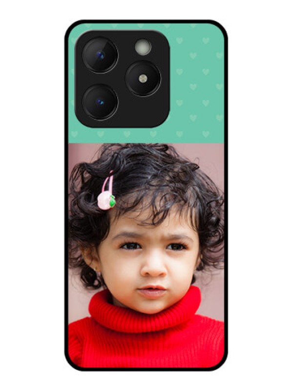 Custom Realme Narzo N63 Custom Metal Phone Case - Lovers Picture Design