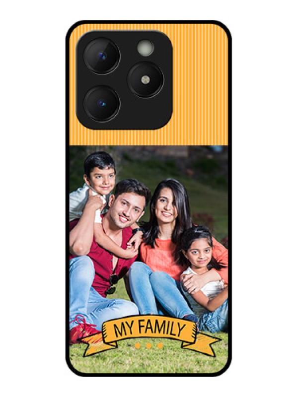 Custom Realme Narzo N63 Custom Metal Phone Case - My Family Design